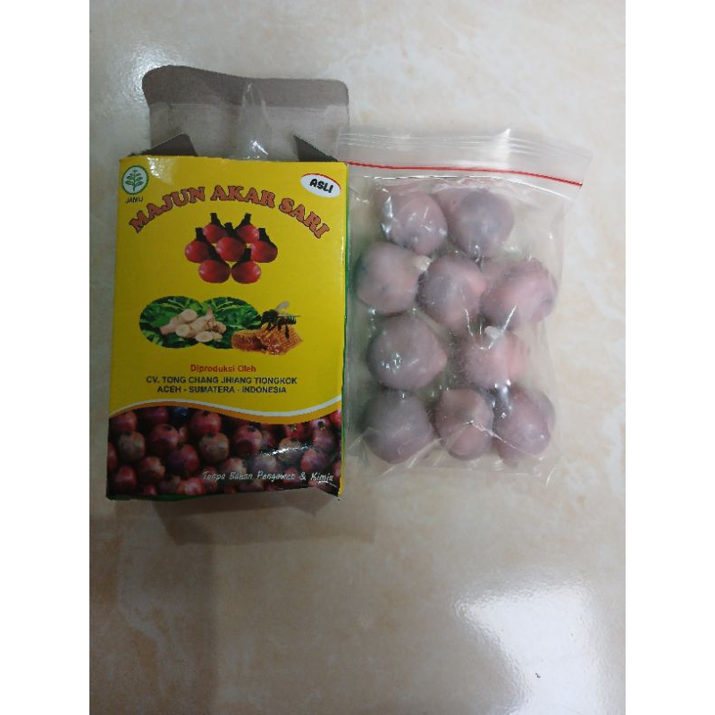 majun akar sari isi satuan