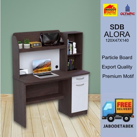 MEJA BELAJAR ANAK - MEJA BELAJAR KAYU - SDB ALORA- OLYMPIC