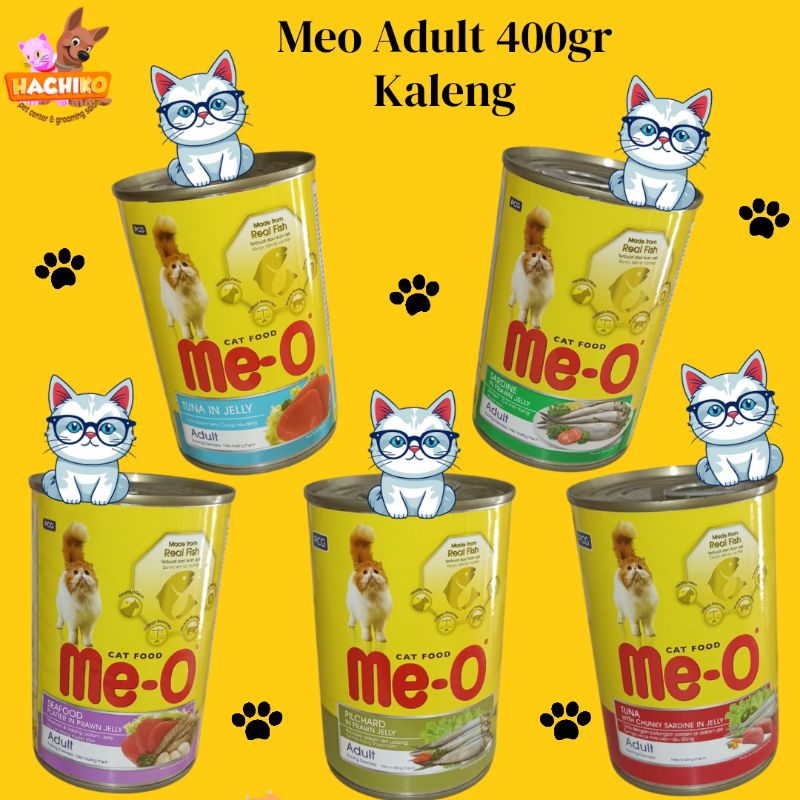 Meo Adult 400gr/Makanan Kaleng Kucing/ Meo Kaleng