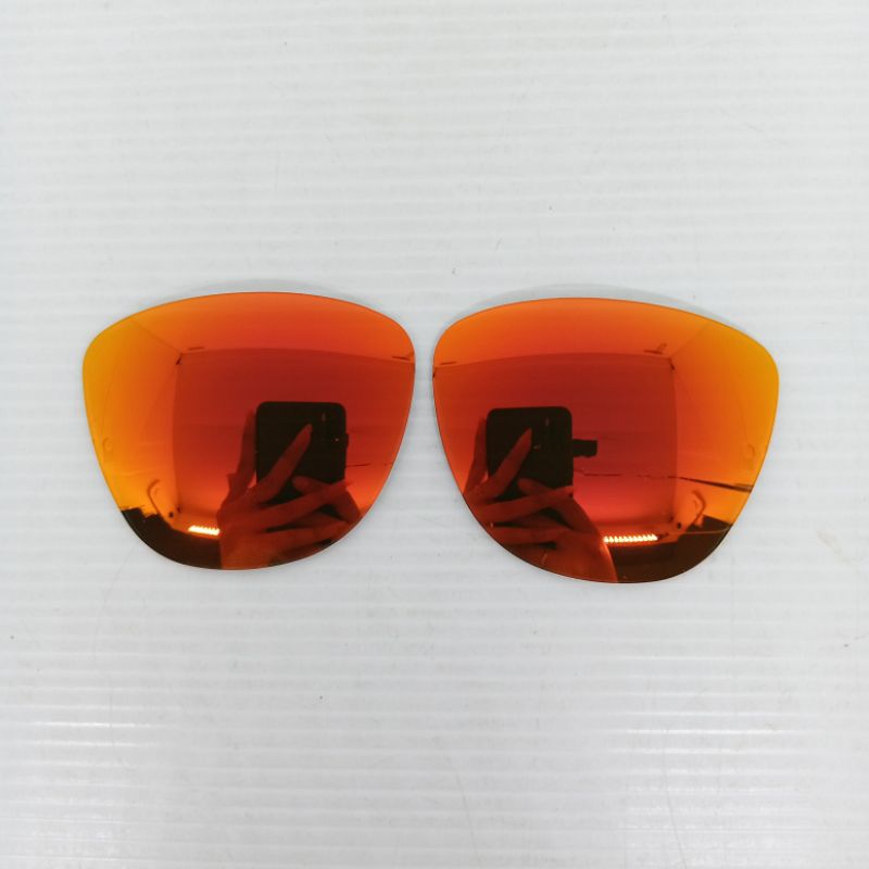 Oakley frogskins Fire Red Polarized lens
