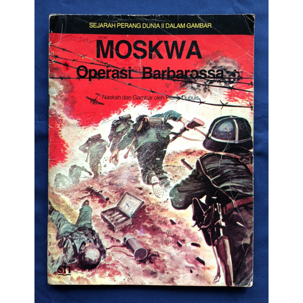 Komik Eropa Sejarah Perang Dunia II Dalam Gambar - Moskwa Operasi Barbarossa