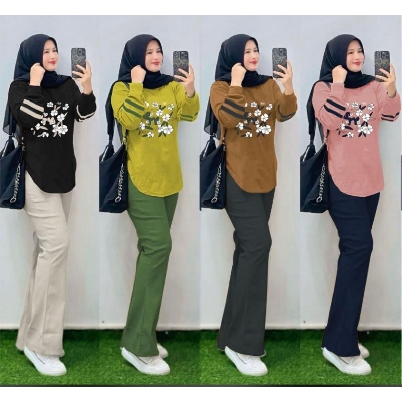 Setelan Wanita Babyterry Jumbo / Set Babyterry Jumbo