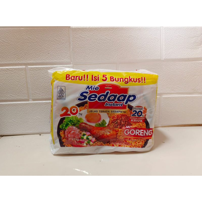 

Mie Sedaap Goreng Banded isi 5