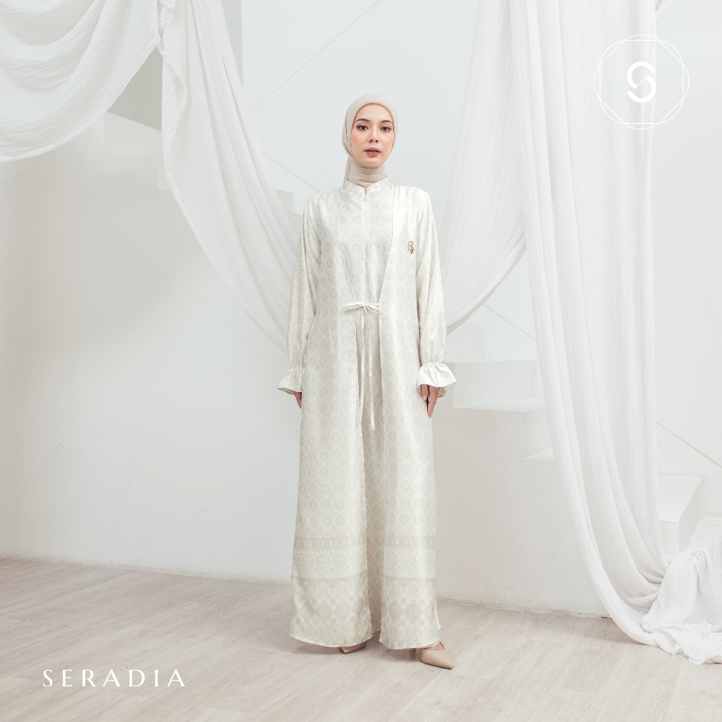 Seradia Dress - Aira Broken White