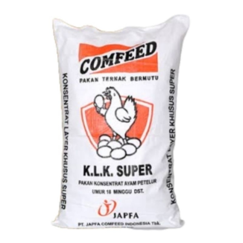 KLK Super 1 Zak Pakan Ayam Petelur Bervitamin