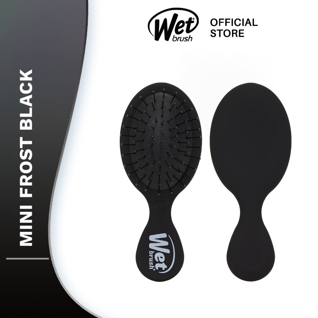 The Wet Brush Mini Frost Black