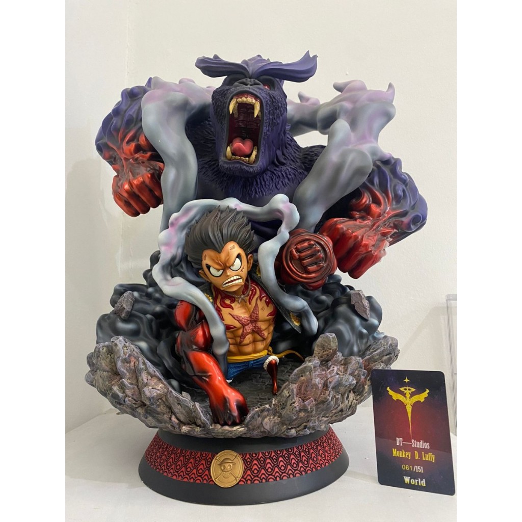 DT STUDIO ONE PIECE MONKEY D. LUFFY GEAR 4TH KONG RESIN STATUE