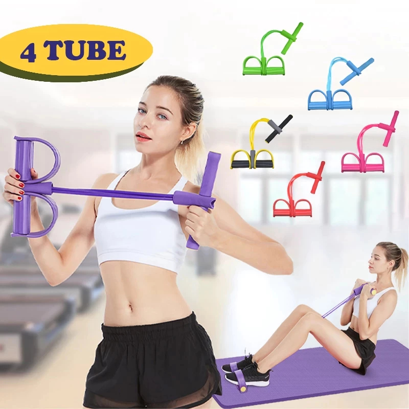 Tummy Trimmer/ Tali Yoga Elastis/ Tali Yoga Workout/ Tummy Trimmer/ Alat Olahraga di Rumah/ Alat Ban