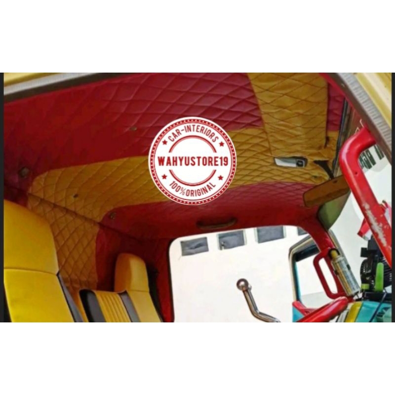 COVER/PELAPIS PLAFON ATAS MOBIL TRUK/CANTER/RAGASA/DYNA/DUTRO/ISUZU NMR71GIGA/MODEL MOTIF