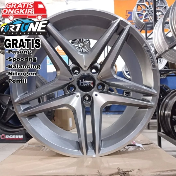 Velg Mercy Ring 18 PCD 5X112 HSR Antlers Bisa Buat Mercy