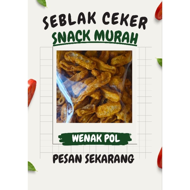 

Seblak ceker pedas