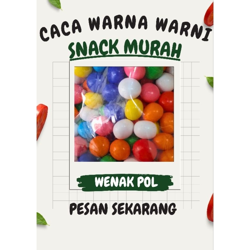 

Bola bola warna warni / biskuit warna warni