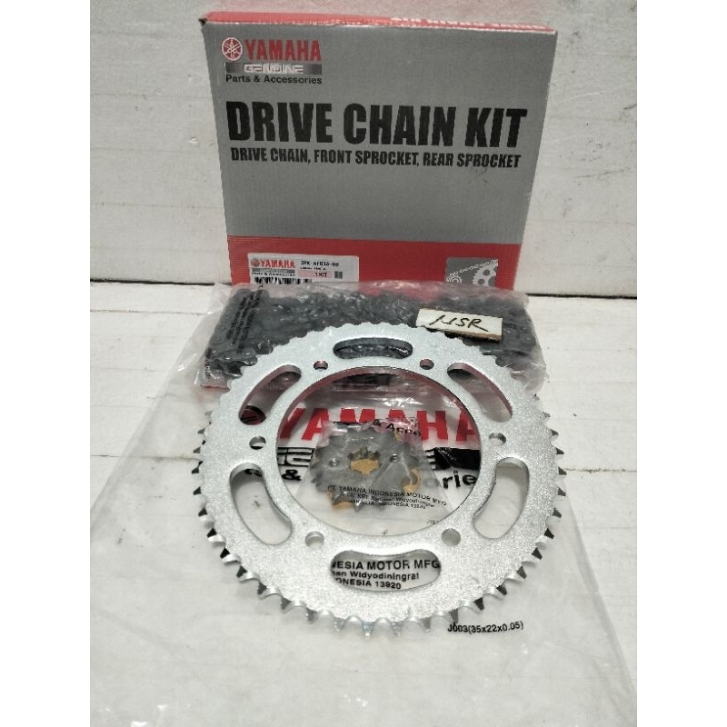 GEAR SET 1 SET YAMAHA R15V3 XSR 155 ORI SUNSTAR KODE-2PK-BK6