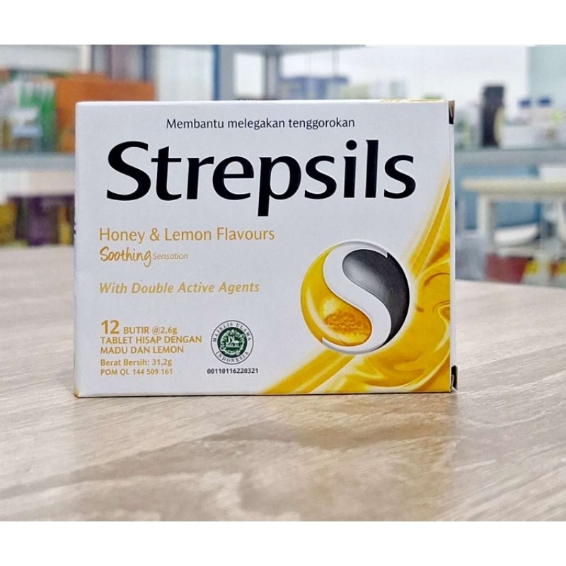 

Strepsils Honey & Lemon Flavours Shooting Sensation @12 Tablet