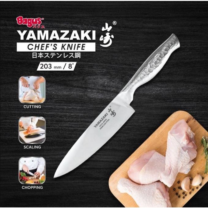 Pisau Dapur Bagus Yamazaki Pisau Dapur Stainless Steel Japan Chef Knife 8 Inch
