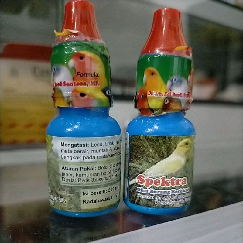 SPEKTRA i obat burung sakit spektra