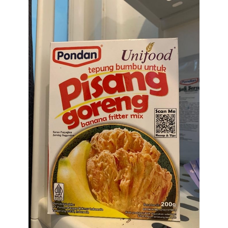 

Pondan Tepung Pisang Goreng Instan 200g