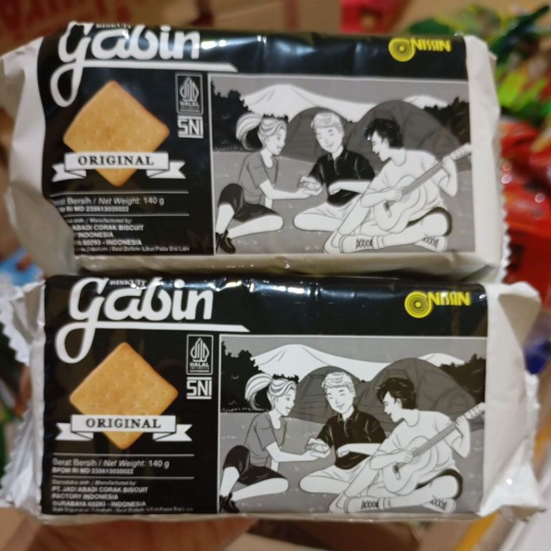 

Nissin gabin ori 140gr