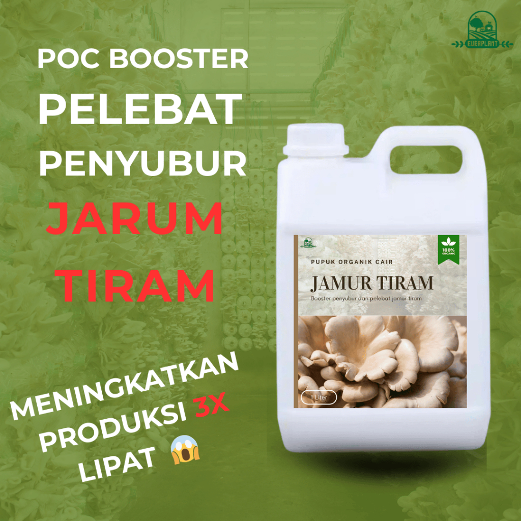 BIOPUPUK Pupuk Organik Cair Jamur Tiram | Nutrisi Jamur Tiram | Penyubur dan Pelebat Jamur Tiram