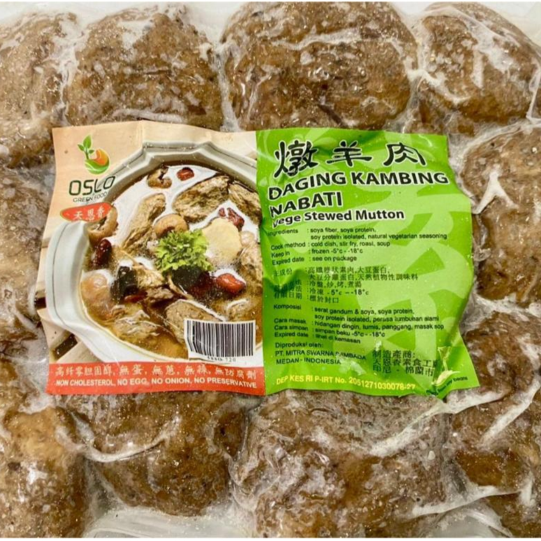 

Vegetarian Daging Kambing Nabati OSLO 900Gr TunYangJou
