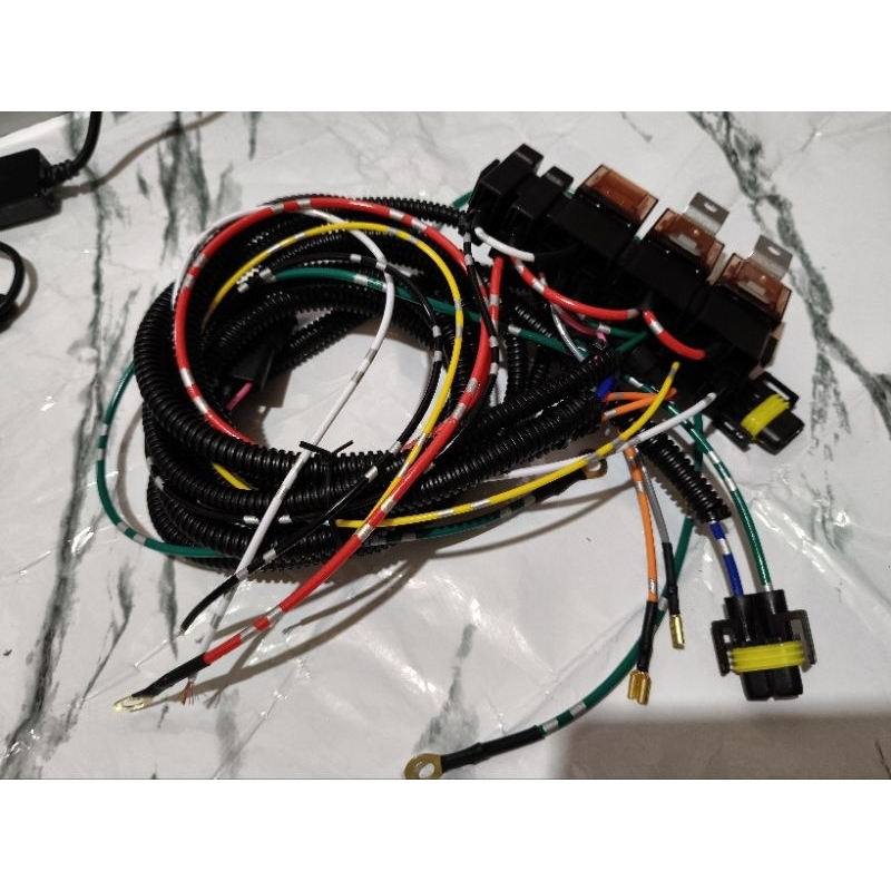 relay biled foglamp auto off devil PNP soket h11