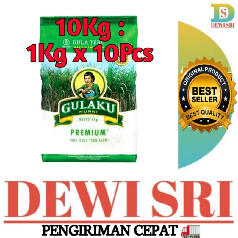 

10Kg GULAKU HIJAU (1Kg x 10Pcs)