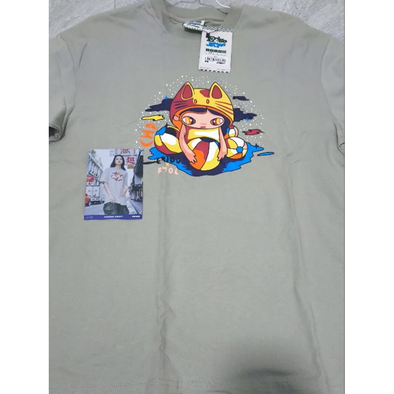 Erigo T-Shirt Christy JKT48 Sage Green By Ryol(M)