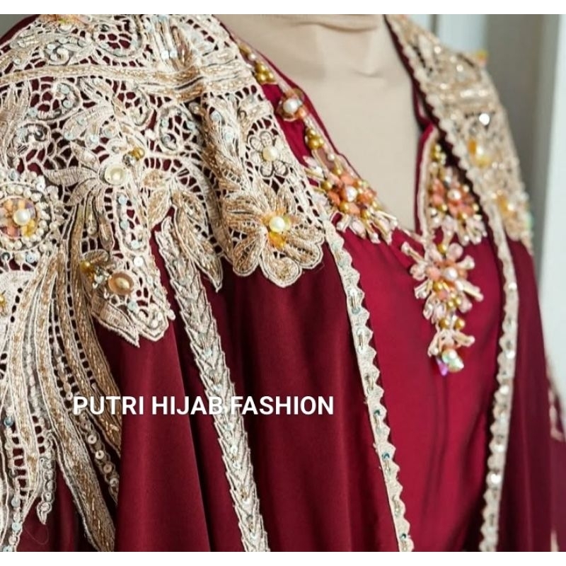 KAFTAN LEBARAN TERBARU KAFTAN LEBARAN VIRAL GAMIS ABAYA SAFFA ABAYA SULTAN