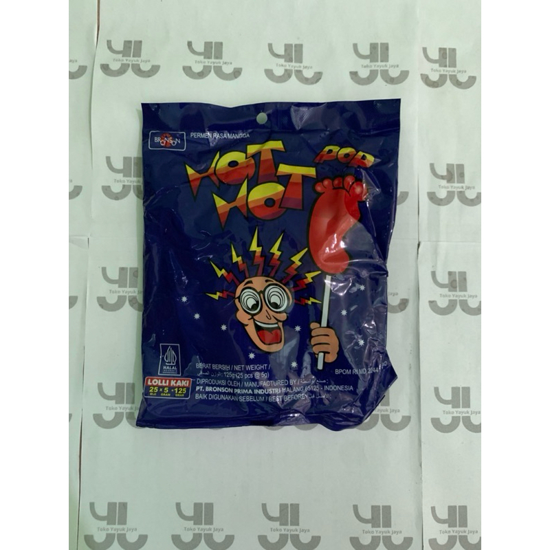 

Permen Hot Hot Pop/permen kaki rasa mangga 1pak/isi25pcs