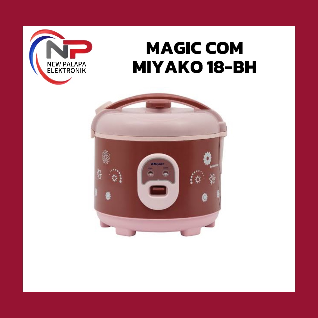 MAGIC WARMES PLUS MIYAKO MCM-18 BH/ RICE COOKER MIYAKO/ PENANAK NASI MIYAKO/ MAGIC COM 1,8L MIYAKO M