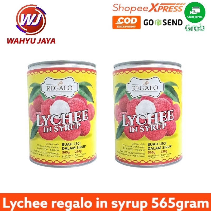 

lychee regalo in syrup 565gram