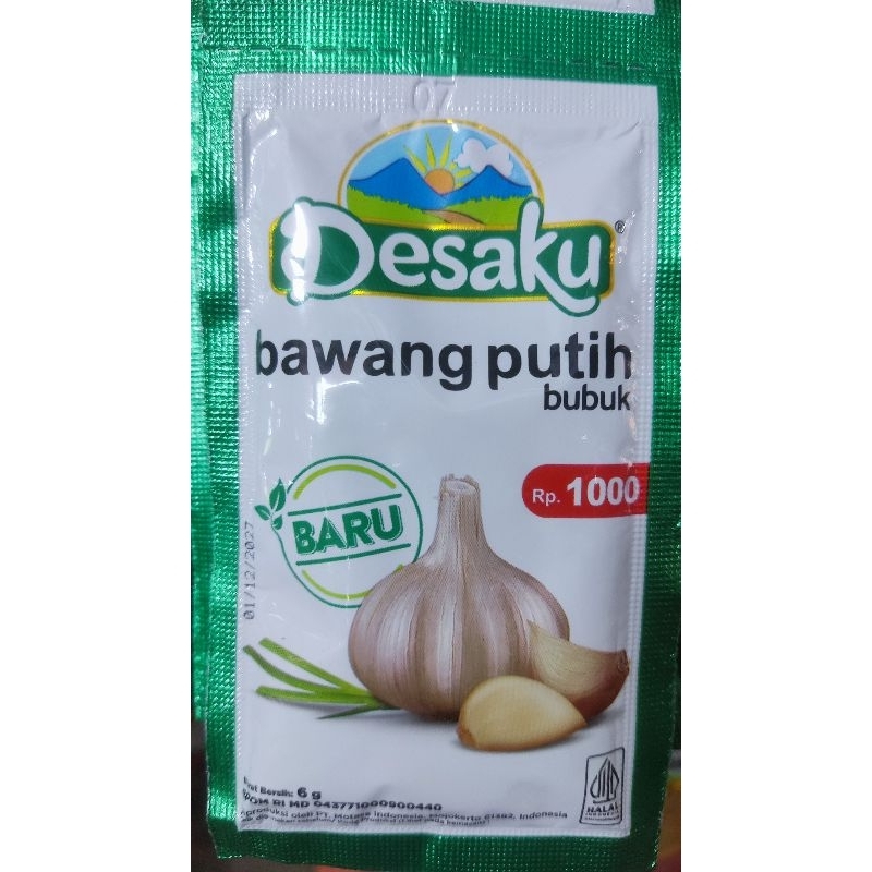 

Bumbu Desaku Bawang Putih saset 6 gr