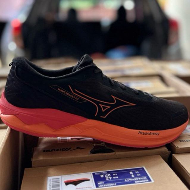 Promo sepatu Voli Mizuno Wave Revolt 03, Promo sepatu Running Mizuno Wave Revolt 03