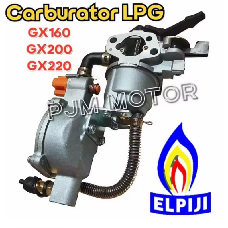 GX160 GX 200 Conventer Carburator ELPIJI  Karburator Lpg Pompa Mesin Untuk Kalbukator Mesin Honda 5.