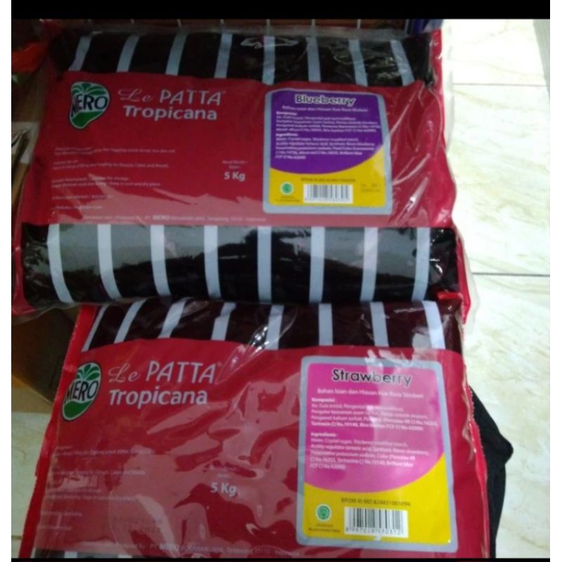

selai lepatta tropicana strawbery & blueberry 200 gr kemasan repack