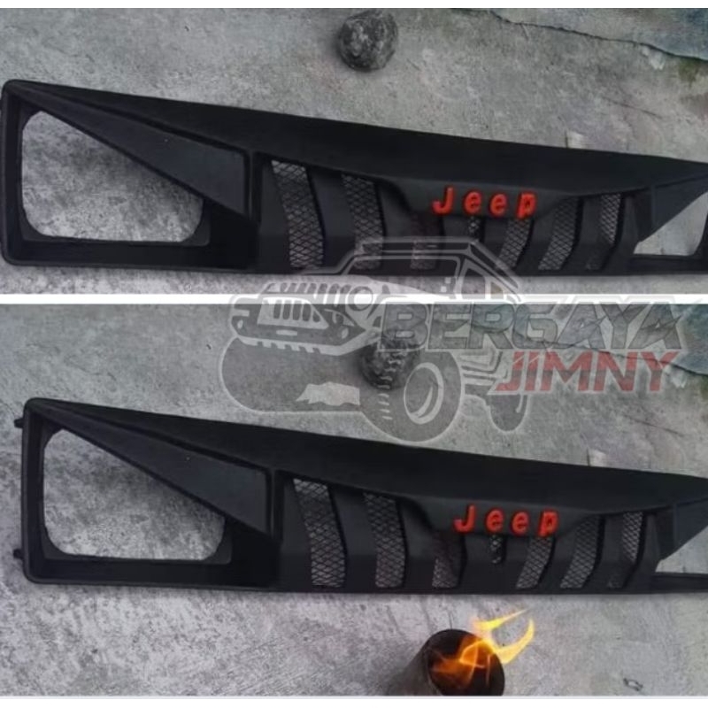 GRILL JIMNY KATANA MODEL CUSTOME LAMPU KOTAK ANGRYBIRD