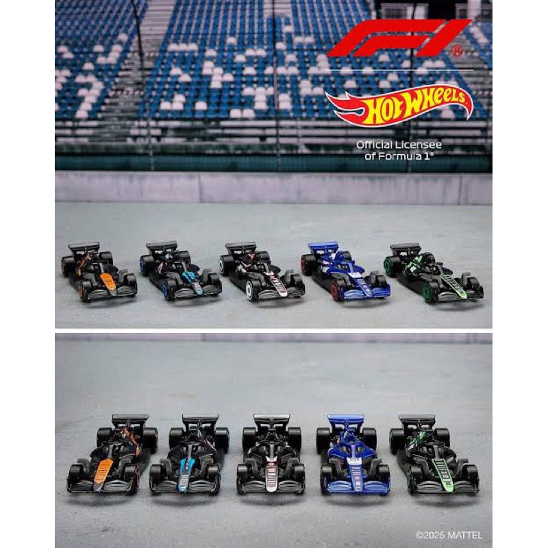 HotWheels 5 Pack Race Team F1 Edition