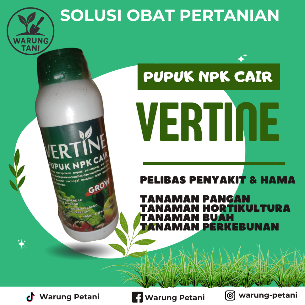 Warung Tani Pupuk NPK Cair Vertine
