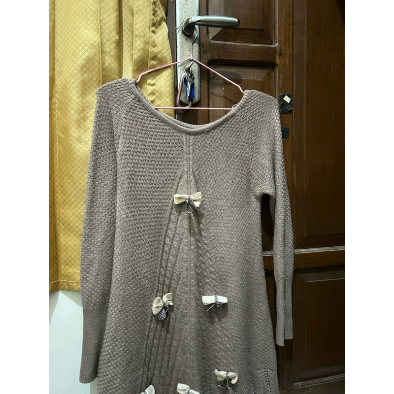 atasan blouse KNIT rajut preloved