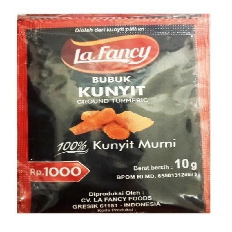 

La Fancy Bubuk Kunyit Sachet 10gr