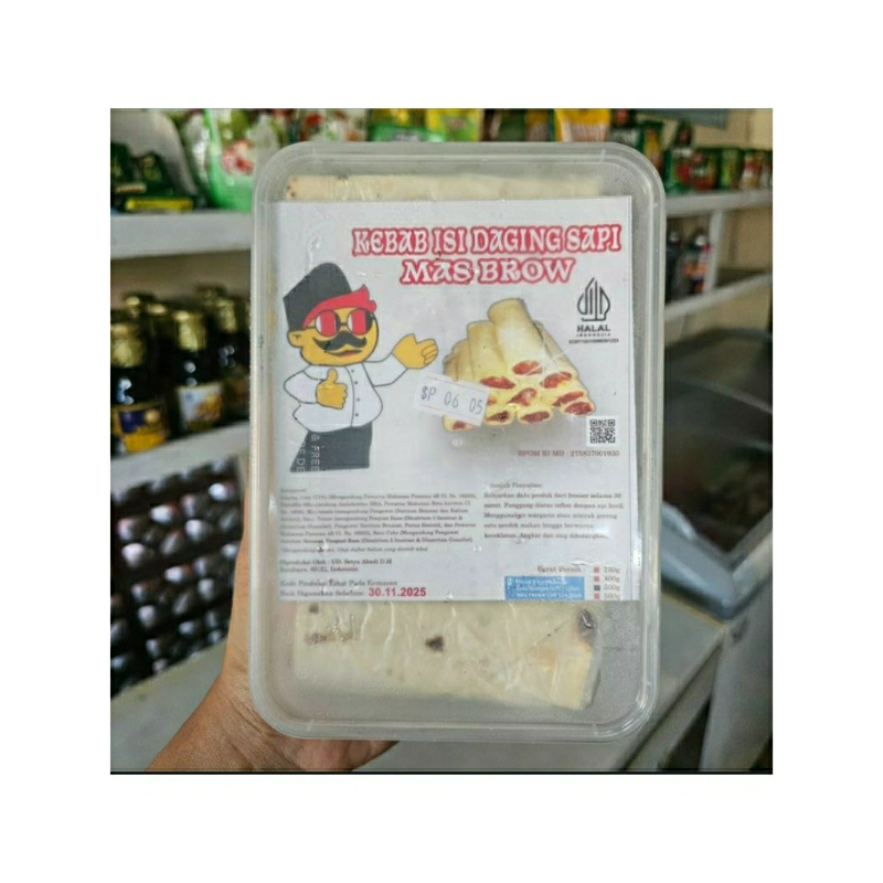 

Mas Brow Kebab Original – Isi 10 pcs