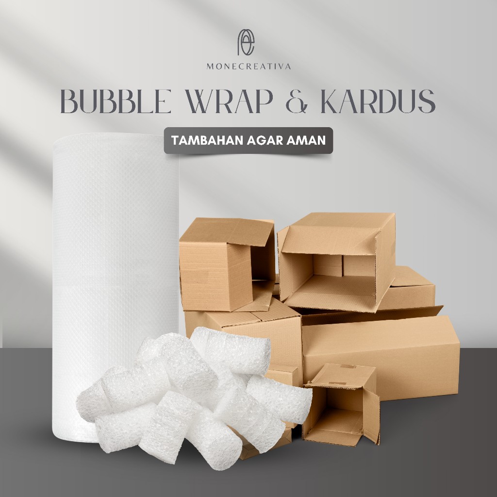 

TAMBAHAN BUBBLE WRAP / KARDUS