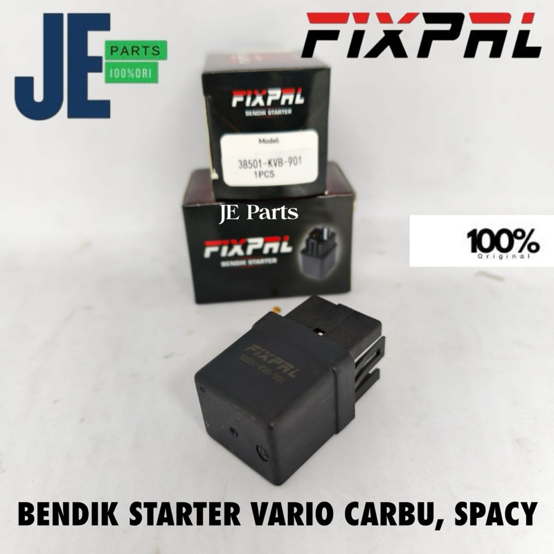 FIXPAL BENDIK STARTER / SWITCH STARTER HONDA VARIO KARBU, SPACY  kode  KVB