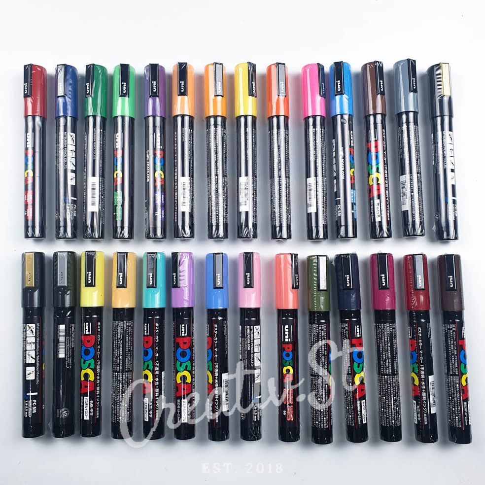 

KODE N95S Uni Posca Pc5M Paint Marker Medium Point Tip Part 1