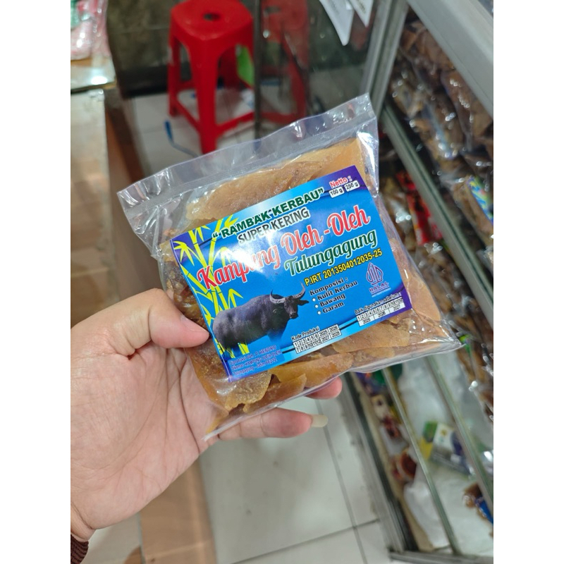 

Maknyuss1 250 Gram / 1Kg (Lebih ) Kerupuk Rambak Kerbau Mentah Super Kering - Oleh Oleh Khas