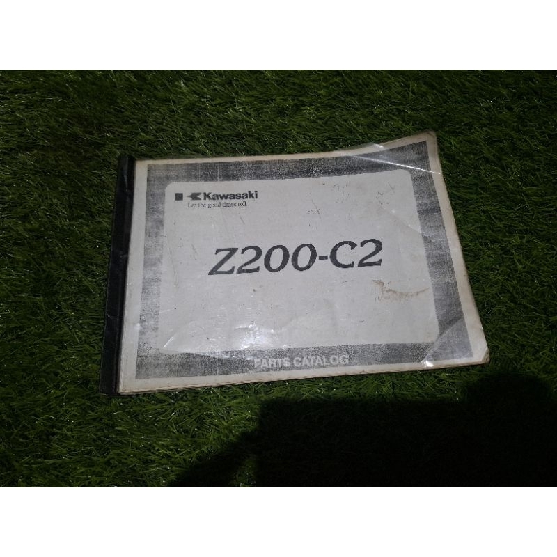 buku part parts katalog kawasaki binter merzy mercy kz200 cdi foto copy