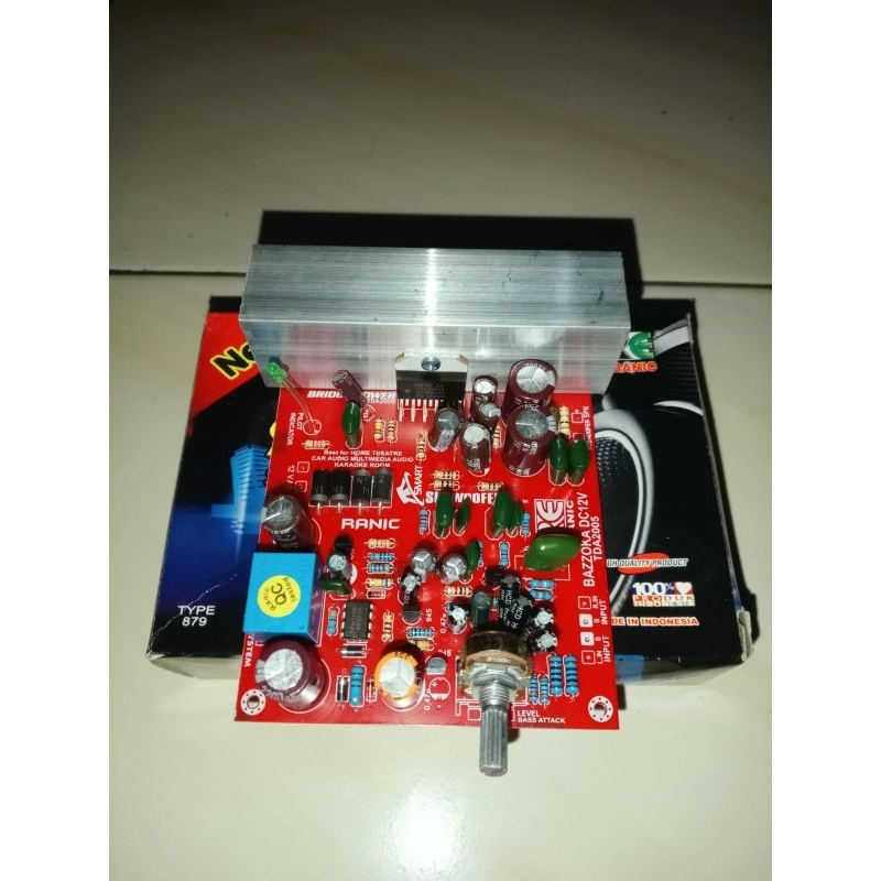 Kit Aktif Subwoofer New Smart Bazooka 879