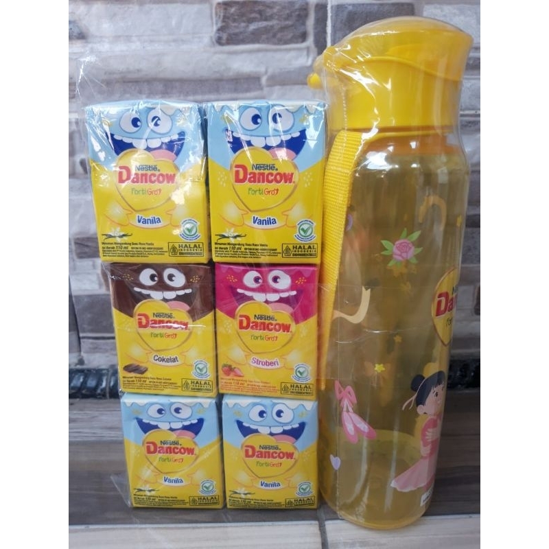 

Dancow Susu 110ml / Paket Susu Dancow / Free Botol Cantik / Free kotak pensil
