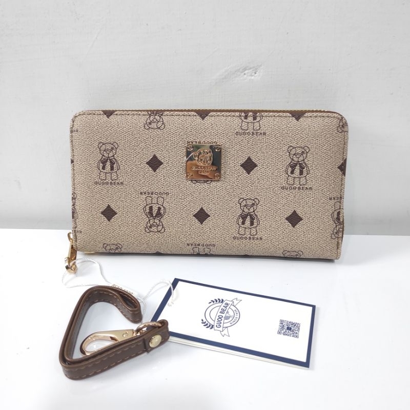 TTWN GUOO BEAR ORIGINAL - GO2048 - DOMPET Wanita GUOOBEAR - DOMPET TERLARIS - DOMPET TTWN BEAR - DOM
