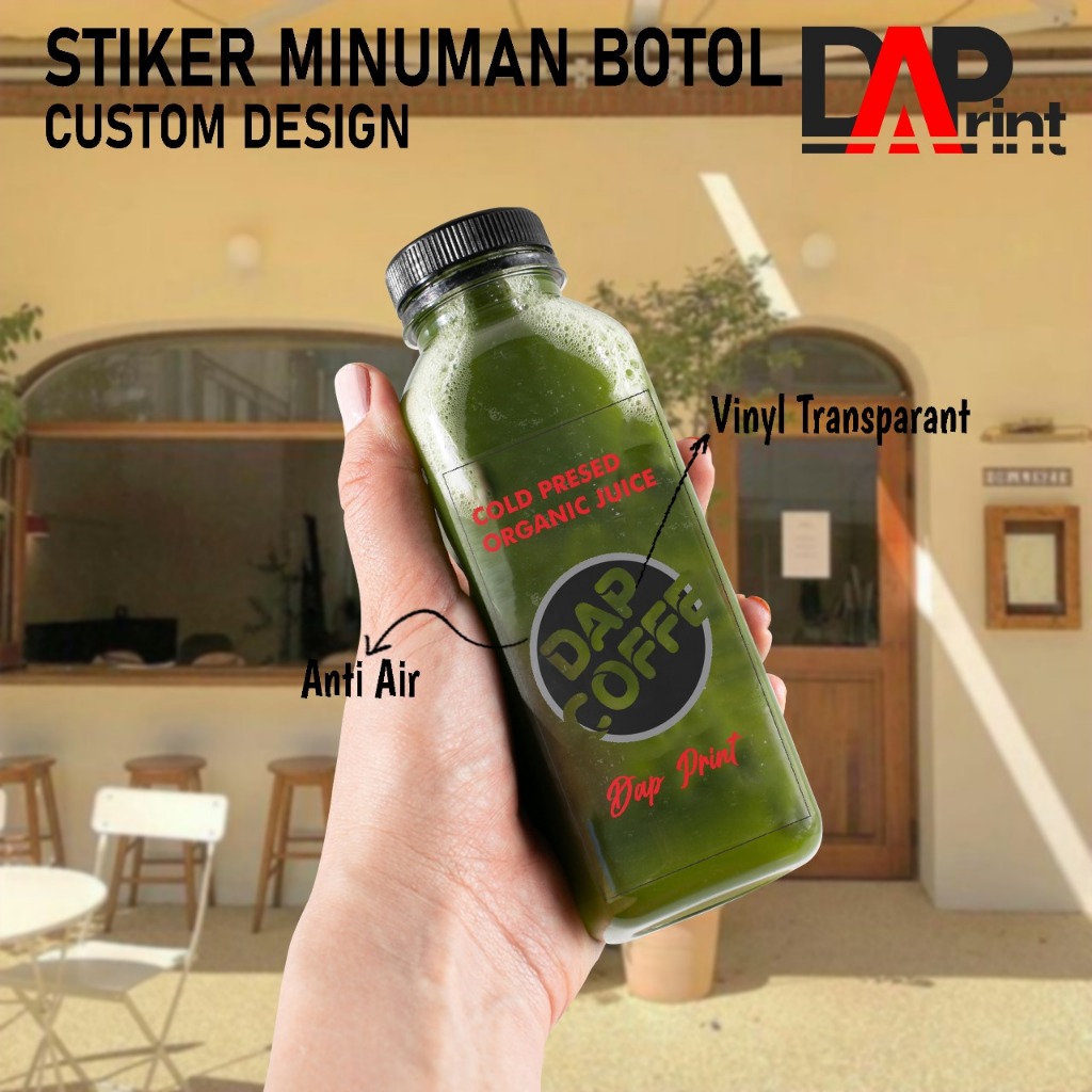 

Cetak Stiker Label Minuman Botol Anti Air Custom